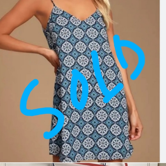 Lulus Dresses & Skirts - ❤️ ❤️ LULU'S XL Spaghetti Strap Shift Dress